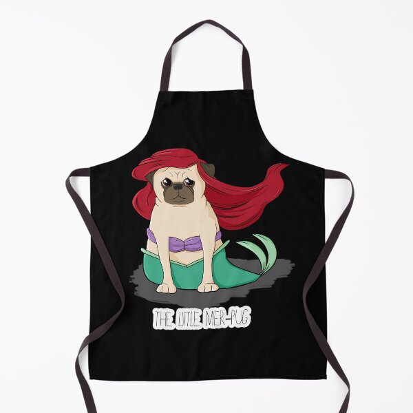 Item preview, The Little Mer-Pug 	 designed and sold by wullefsi85.