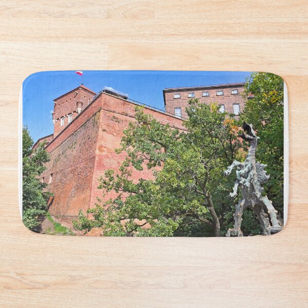 Item preview, Dragon spits fire under Wawel castle, Krakow, Poland designed and sold by goceris.