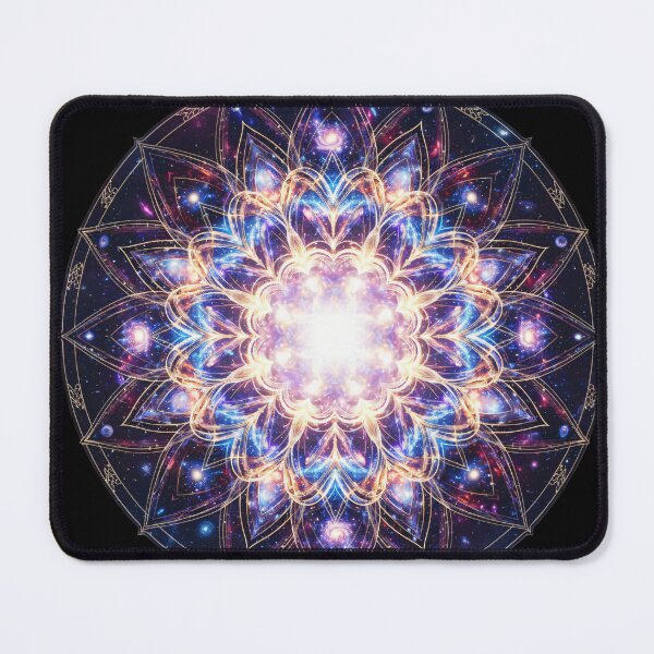 Item preview, Cosmic Bloom Mandala: Galactic Harmony Art designed and sold by omiartsist.