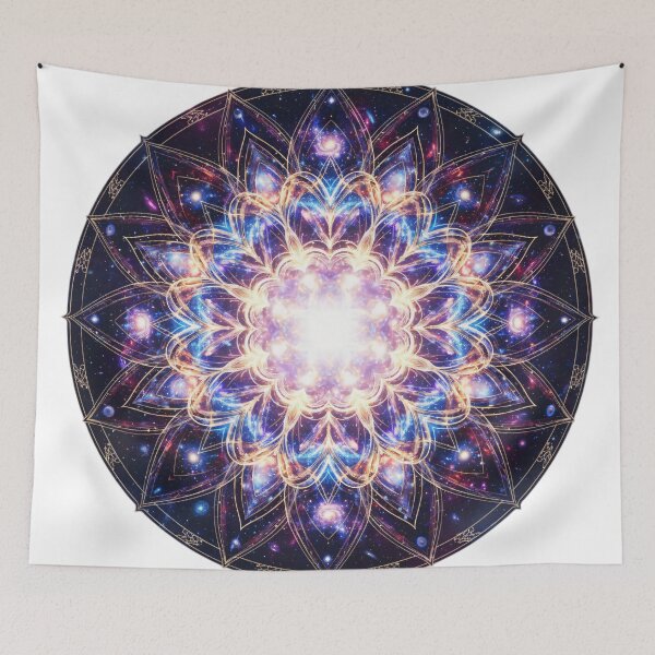 Item preview,  Cosmic Bloom Mandala: Galactic Harmony Art designed and sold by omiartsist.
