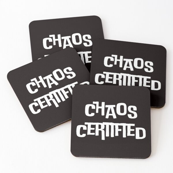 Item preview, Chaos Certified – a strong accent that speaks for itself designed and sold by Nikoverse.