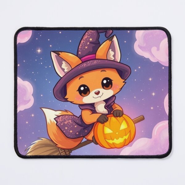 Item preview, Pastel Kawaii Halloween Fox Witch with Pumpkin Tee designed and sold by ArmaanArts.