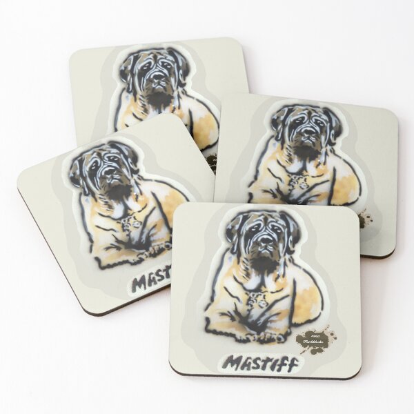 Item preview, A lying Mastiff designed and sold by marysfarbklecks.