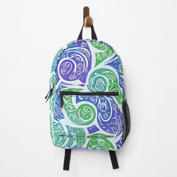 Item preview, New Zealand Māori Paua Pattern Koru Seamless Pattern designed and sold by GrinGalore.