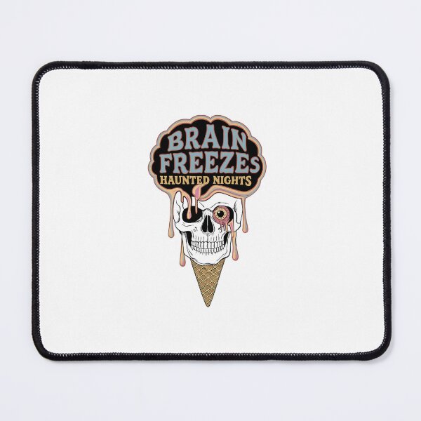 Item preview, Brain Freezes – Haunted Ice Cream Halloween Classic T-Shirt designed and sold by inkfluenceart.