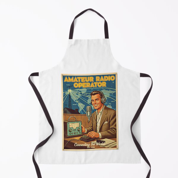 Item preview, Amateur Radio Operator Vintage Poster - Ham Radio Gift designed and sold by Moni50 Studio.