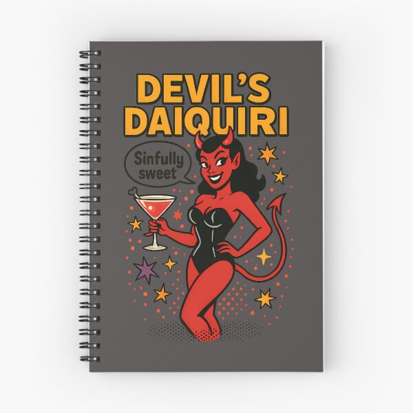 Item preview, Devil’s Daiquiri – Sexy Devil Halloween Pop Art Design designed and sold by DebuggedDressed.