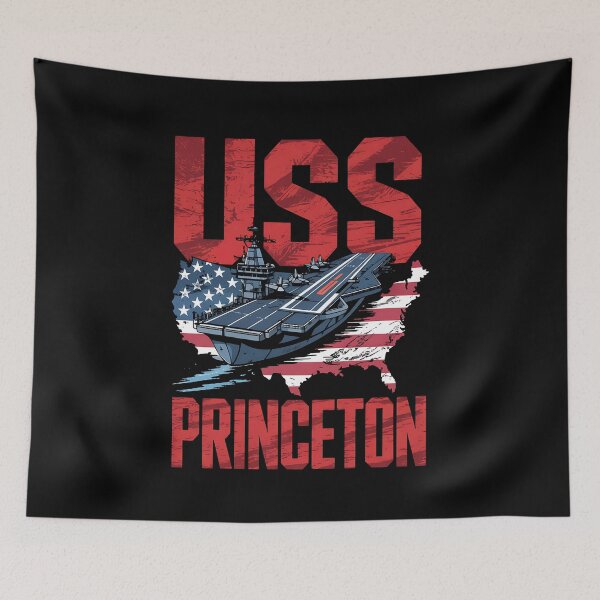 Item preview, USS Princeton CV-37 Aircraft Carrier Veterans Day Fathers designed and sold by BakeryDozen.
