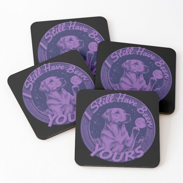 Item preview, Labrador Retriever Under Moonlight With Loving Quote designed and sold by e-camelleone.