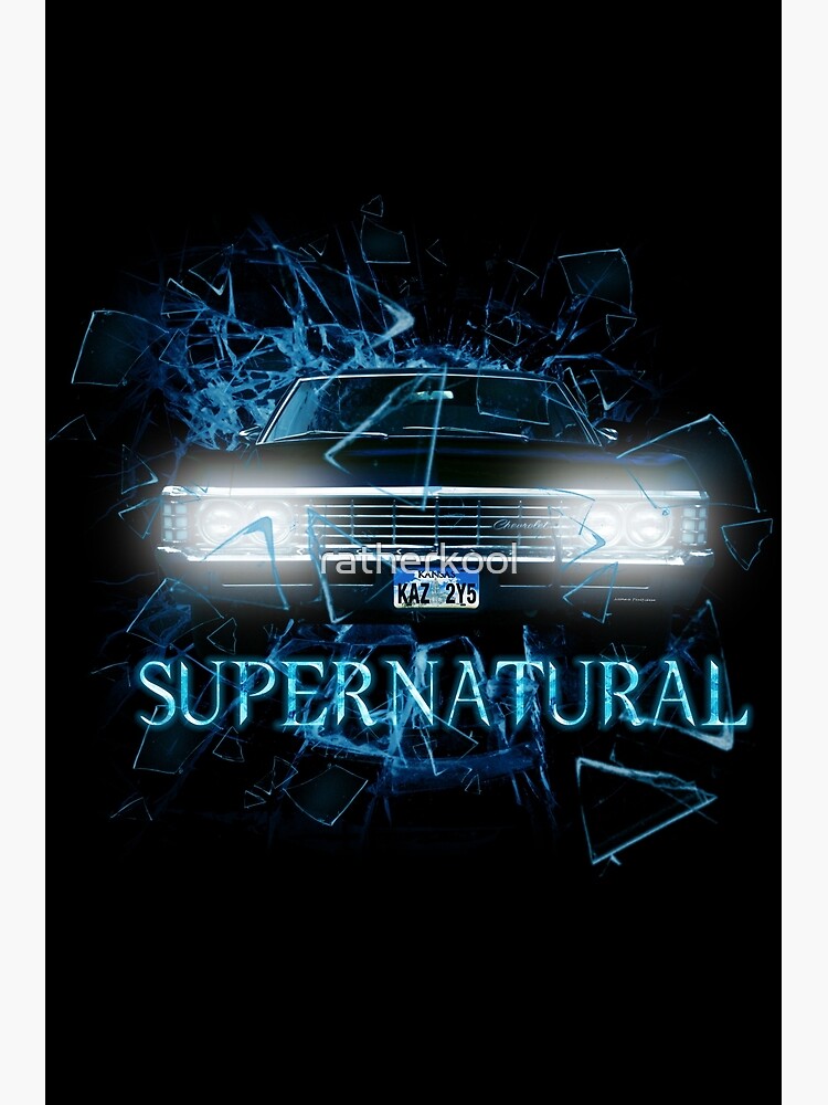 Discover Supernatural Shatter uninverse Premium Matte Vertical Poster