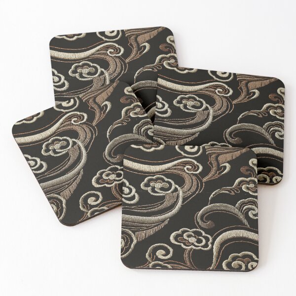 Item preview, Opulent Embroidered Oriental Cloudscape designed and sold by zzz888.