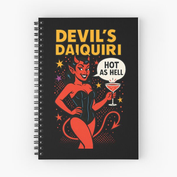 Item preview, Devil’s Daiquiri – Sexy Devil Halloween Pop Art Design - Hot as hell designed and sold by DebuggedDressed.