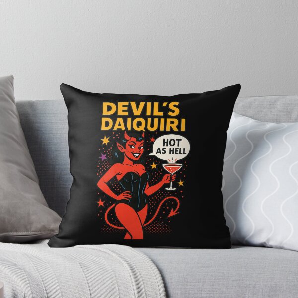 Item preview, Devil’s Daiquiri – Sexy Devil Halloween Pop Art Design - Hot as hell designed and sold by DebuggedDressed.