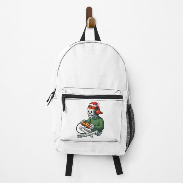 Item preview, Christmas Skeleton Gamer Pixel designed and sold by BornBorn.