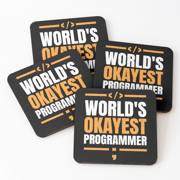Item preview, Copy of Funny World's Okayest Programmer designed and sold by a-salah.