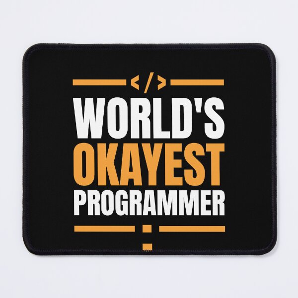 Item preview, Copy of Funny World's Okayest Programmer designed and sold by a-salah.