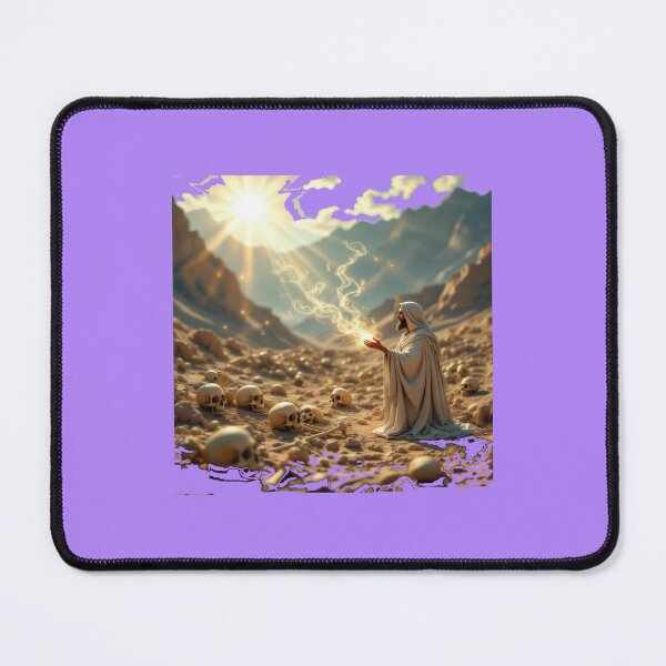 Item preview, Ezekiel 37:5 Watchman – 3D Sketch Cartoon Style Bible Verse Illustration, designed and sold by PaintMeWorld.