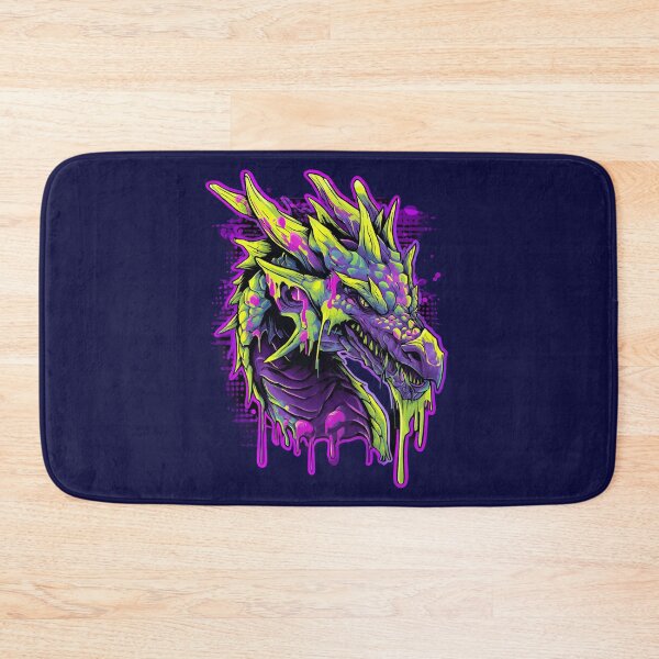 Item preview, Graffiti Dragon – Neon Street Art Fantasy Illustration designed and sold by Meiersbeste.