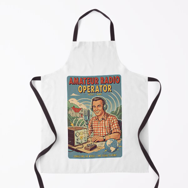 Item preview, Amateur Radio Operator Vintage Poster - Ham Radio Gift designed and sold by Moni50 Studio.