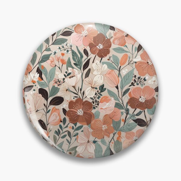 Item preview, Floral Caffeine designed and sold by CoolPixels.