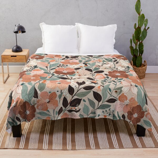 Item preview, Floral Caffeine designed and sold by CoolPixels.