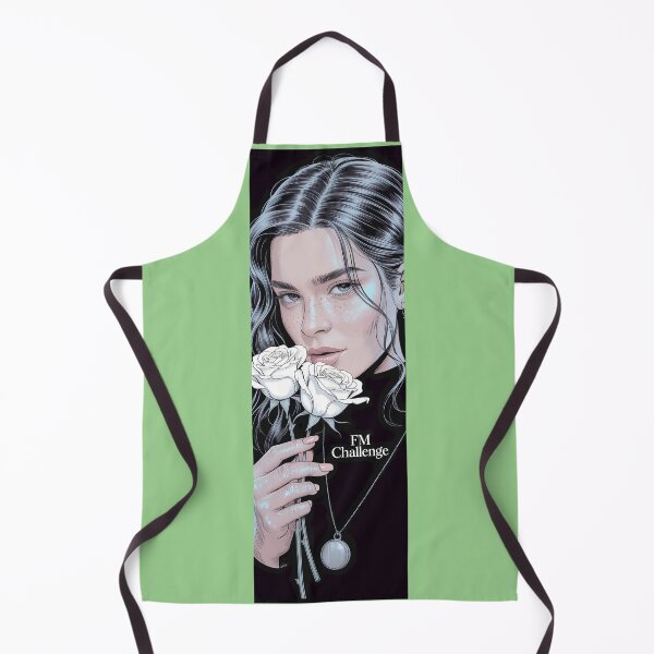 Item preview, Moody Freckled Woman With White Roses By Merch, Limited Edition designed and sold by COOPERFRINK.