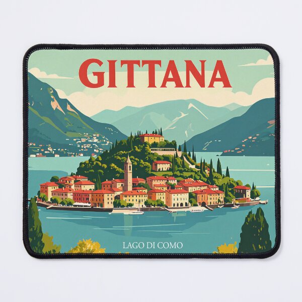 Item preview, Gittana – Vintage Retro Poster, Lake Como designed and sold by Klysztof.