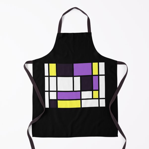 Item preview, Nonbinary Pride Basic Lined Rectangles 	 designed and sold by vcywemjs41.