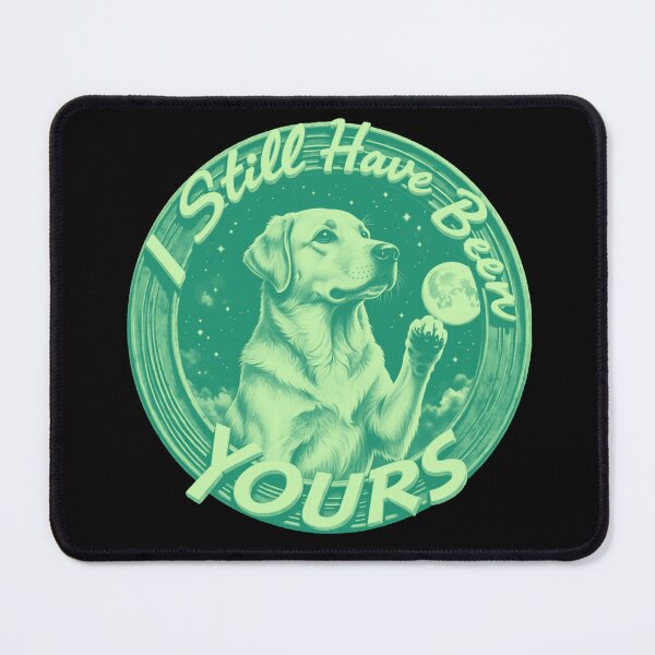 Item preview, Labrador Retriever Under Moonlight With Loving Quote designed and sold by e-camelleone.