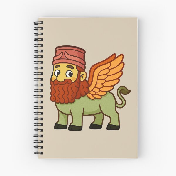 Item preview, Lamassu the Friendly Protector designed and sold by doniainart.