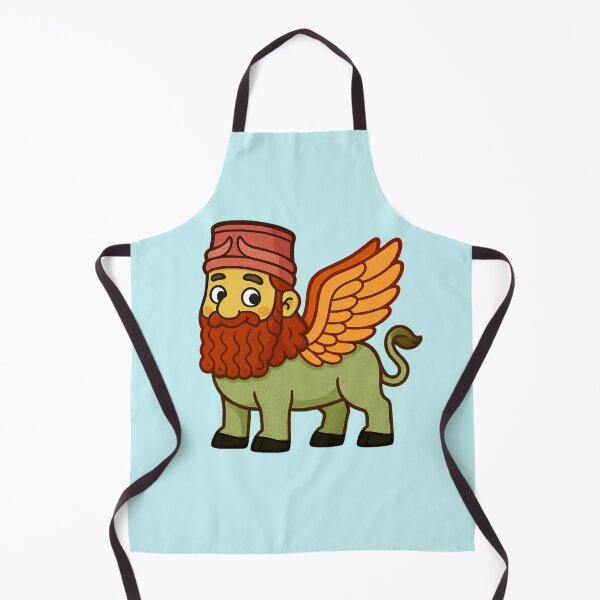 Item preview, Lamassu the Friendly Protector designed and sold by doniainart.