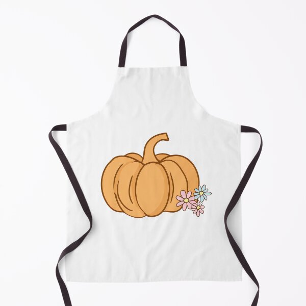 Item preview, Cheerful Cartoon Pumpkin and Flower Illustration designed and sold by RuweisVibes.
