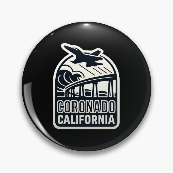 Item preview, Coronado California Navy Aviation Sticker designed and sold by Timeless Design.