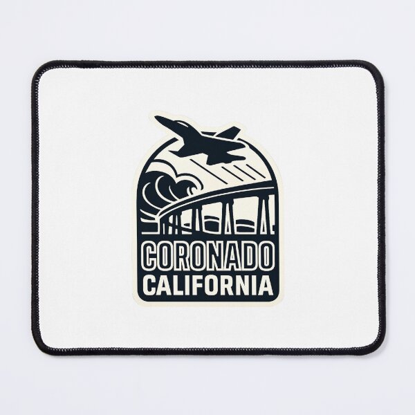 Item preview, Coronado California Navy Aviation Sticker designed and sold by Timeless Design.