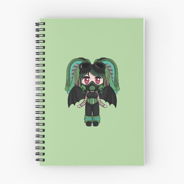 Item preview, Chibi Lune - bat wings cybergoth designed and sold by SamuelleAbigail.