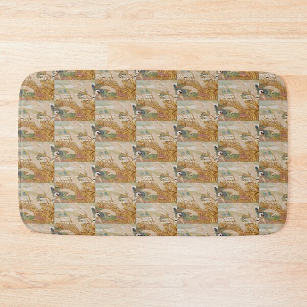 Item preview, Golden Pampas Grass & Azure Waves Vista designed and sold by zzz888.