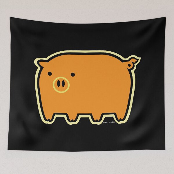 Item preview, Jolly Critters 1 (orange) - Ms.Pig 2 designed and sold by PaoloRuiDesign.