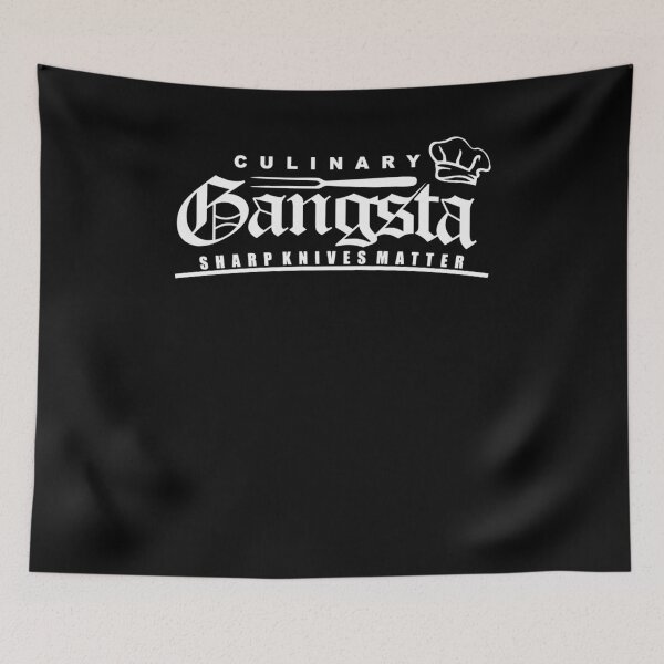 Item preview, of CULINARY GANGSTA SHARP KNIVES MATTER  	 designed and sold by qztqrowvy6.