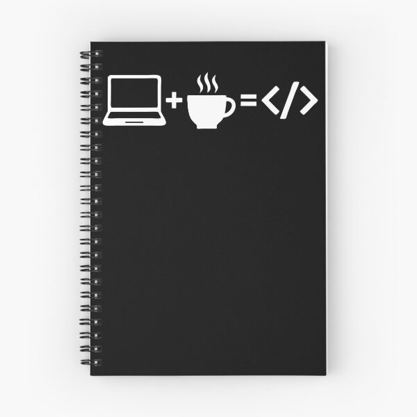 Item preview, Código de café para portátil minimalista designed and sold by a-salah.
