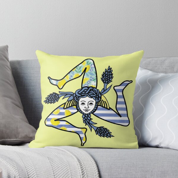 Item preview, Limoncello Trinacria Sicilian Medusa Emblem designed and sold by Freshinkshop.