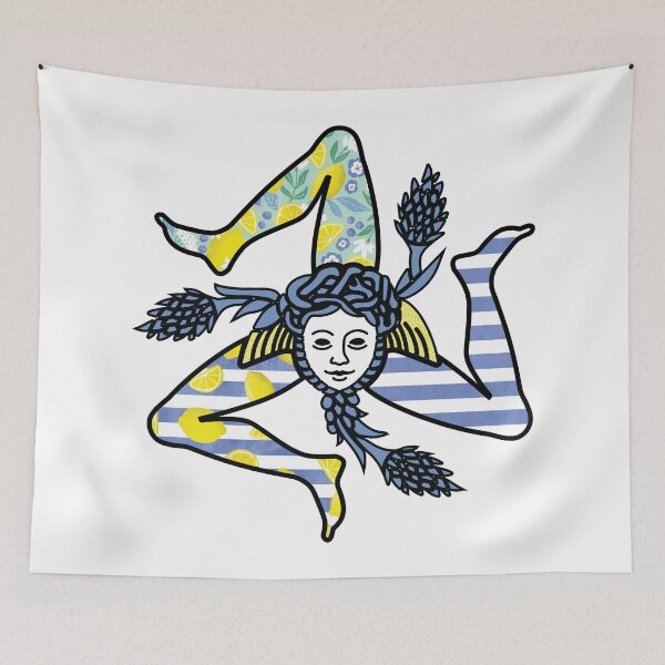 Item preview, Limoncello Trinacria Sicilian Medusa Emblem designed and sold by Freshinkshop.