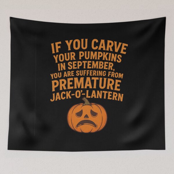 Item preview, Premature Jack-O’-Lantern Funny Halloween T-Shirt designed and sold by MAF_Merch.
