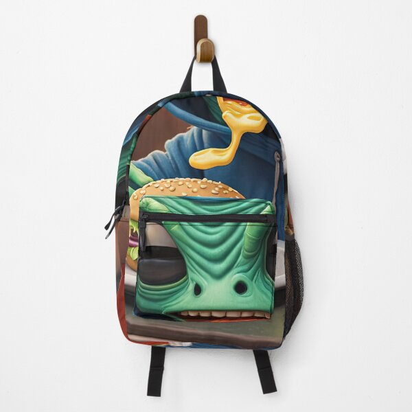 Item preview, Alien eating a burger designed and sold by Colin Bentham.