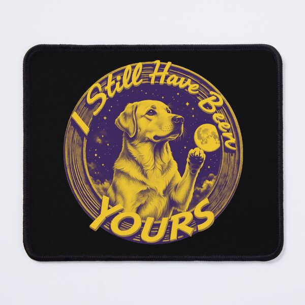 Item preview, Labrador Retriever Under Moonlight With Loving Quote designed and sold by e-camelleone.