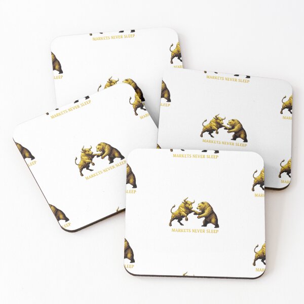 Item preview, Los Mercados Nunca Duermen – Arte Toro vs Oso designed and sold by DiaryPN.