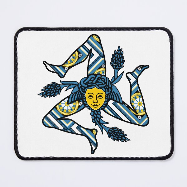Item preview, Trinacria Sicilian Medusa Emblem designed and sold by Freshinkshop.