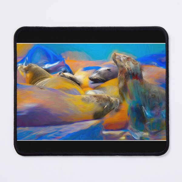 Item preview, The Spirit of Sister Seal Fine Art Poster designed and sold by Wayne King.