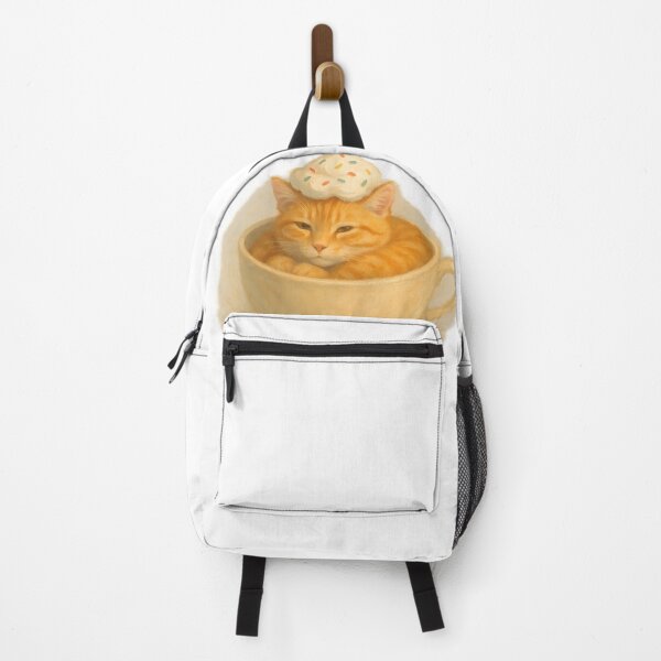 Item preview, Orange Cat in Coffee Cup with Cream designed and sold by SassyArtistry.