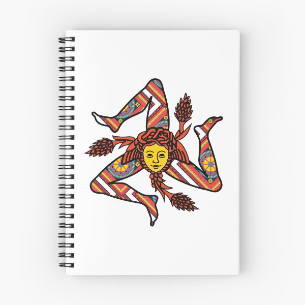 Item preview, Trinacria Sicilian Medusa Emblem designed and sold by Freshinkshop.