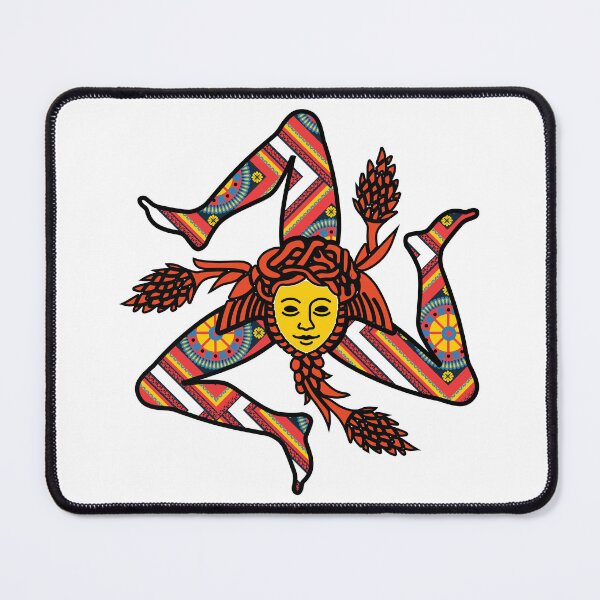 Item preview, Trinacria Sicilian Medusa Emblem designed and sold by Freshinkshop.